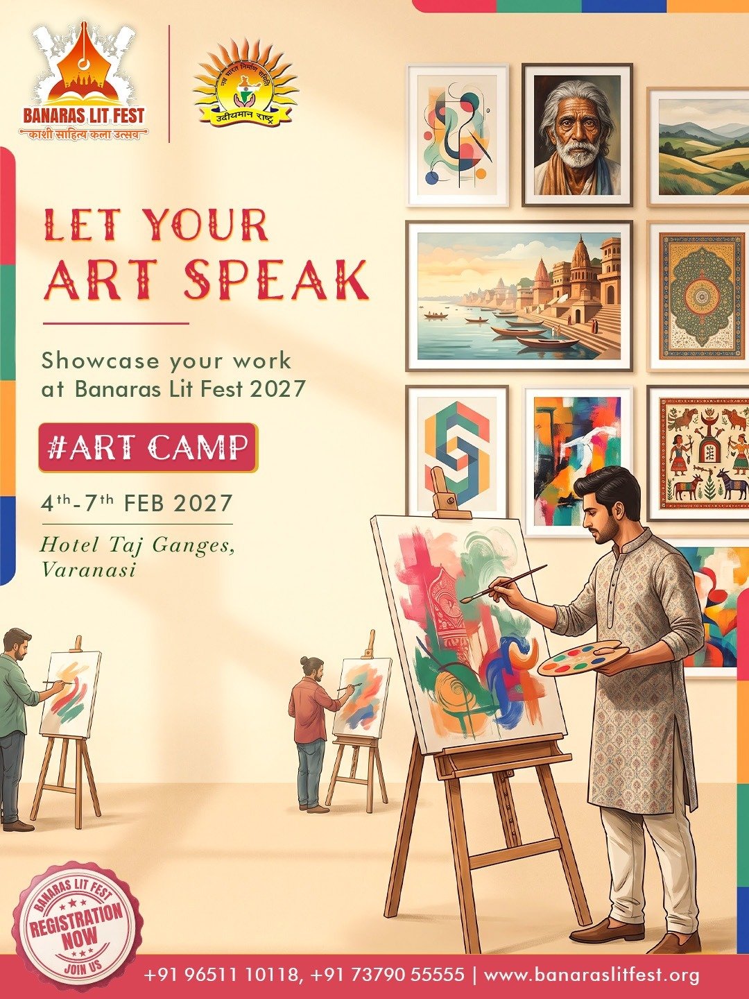 Art Camp at Banaras Lit Fest